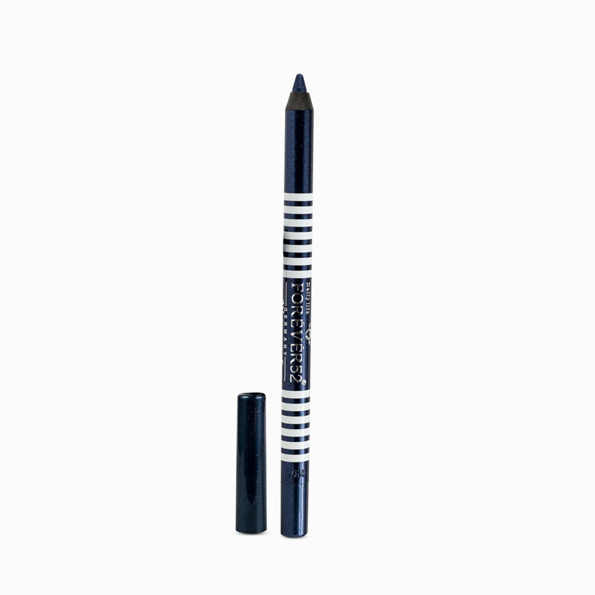 Daily Life Forever52 Waterproof Smoothening Eye Pencil in F517, close-up of the black eyeliner pencil on a white background