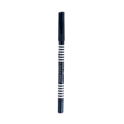 Daily Life Forever52 Waterproof Smoothening Eye Pencil F517 with sharpened tip, black color, showcasing its sleek design and texture.