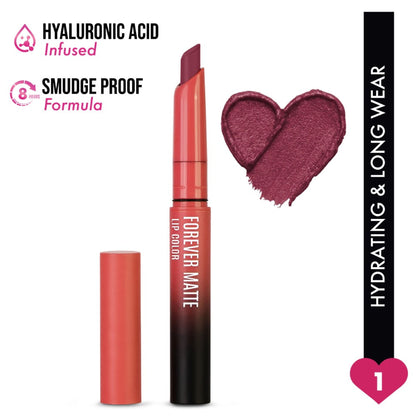 Insight Cosmetics Forever Matte Lip Color - Merlot Mustang