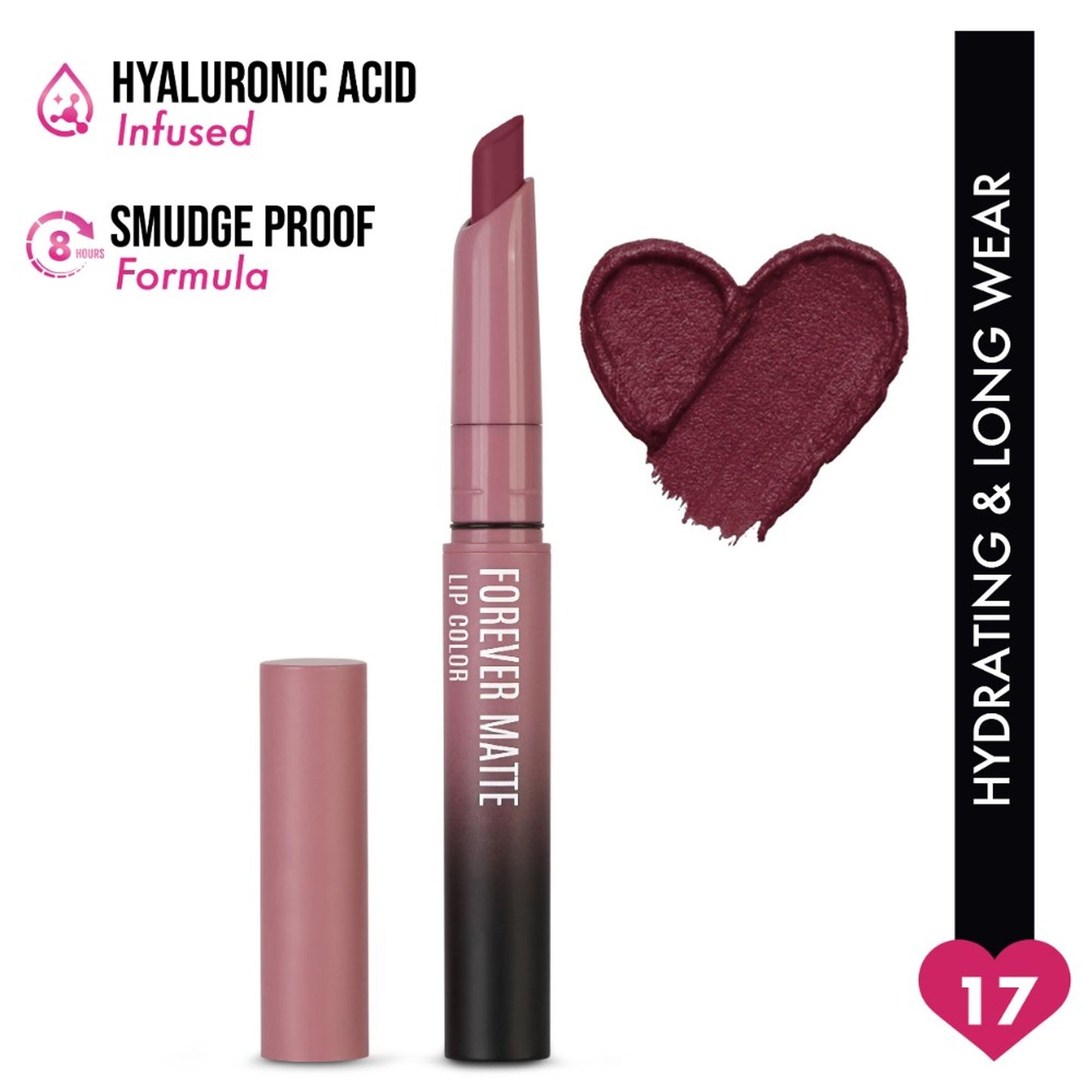 Insight Cosmetics Forever Matte Lip Color - Wildberry Wagon