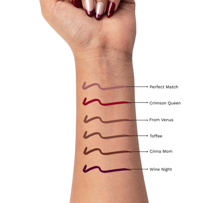 PAC Colorlock Longlasting Lip Liner - Crimson Queen