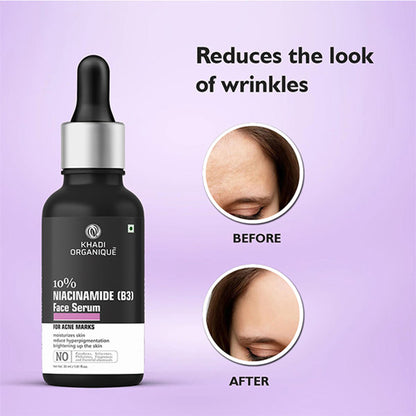 Khadi Organique 10% Niacinamide B3 Face Serum