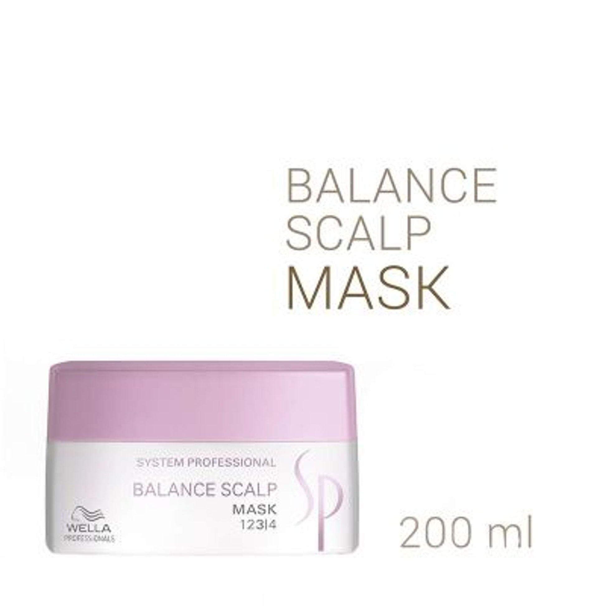 System Professional Balance Scalp Mask for Sensitive & Delicate Scalps Hair Mask for Frizzy Hair