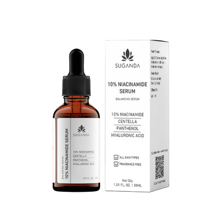 Suganda 10% Niacinamide Face Serum For Acne & Acne Marks, Blemishes, Pigmentation & Enlarged Pores