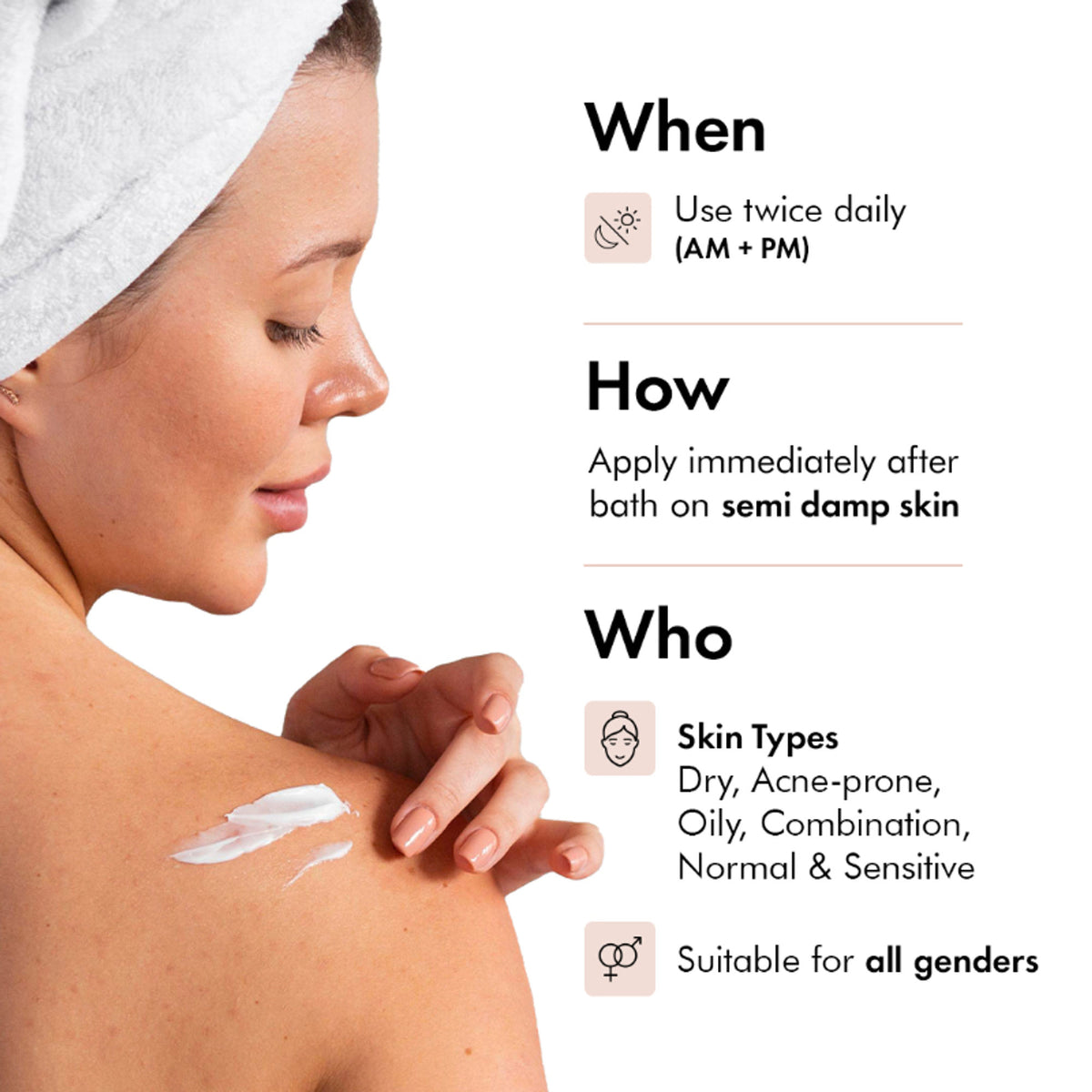 Suganda Lactic Body Lotion with 5% LA, Improves Skin Texture + Reduce Strawberry Legs (Unscented)