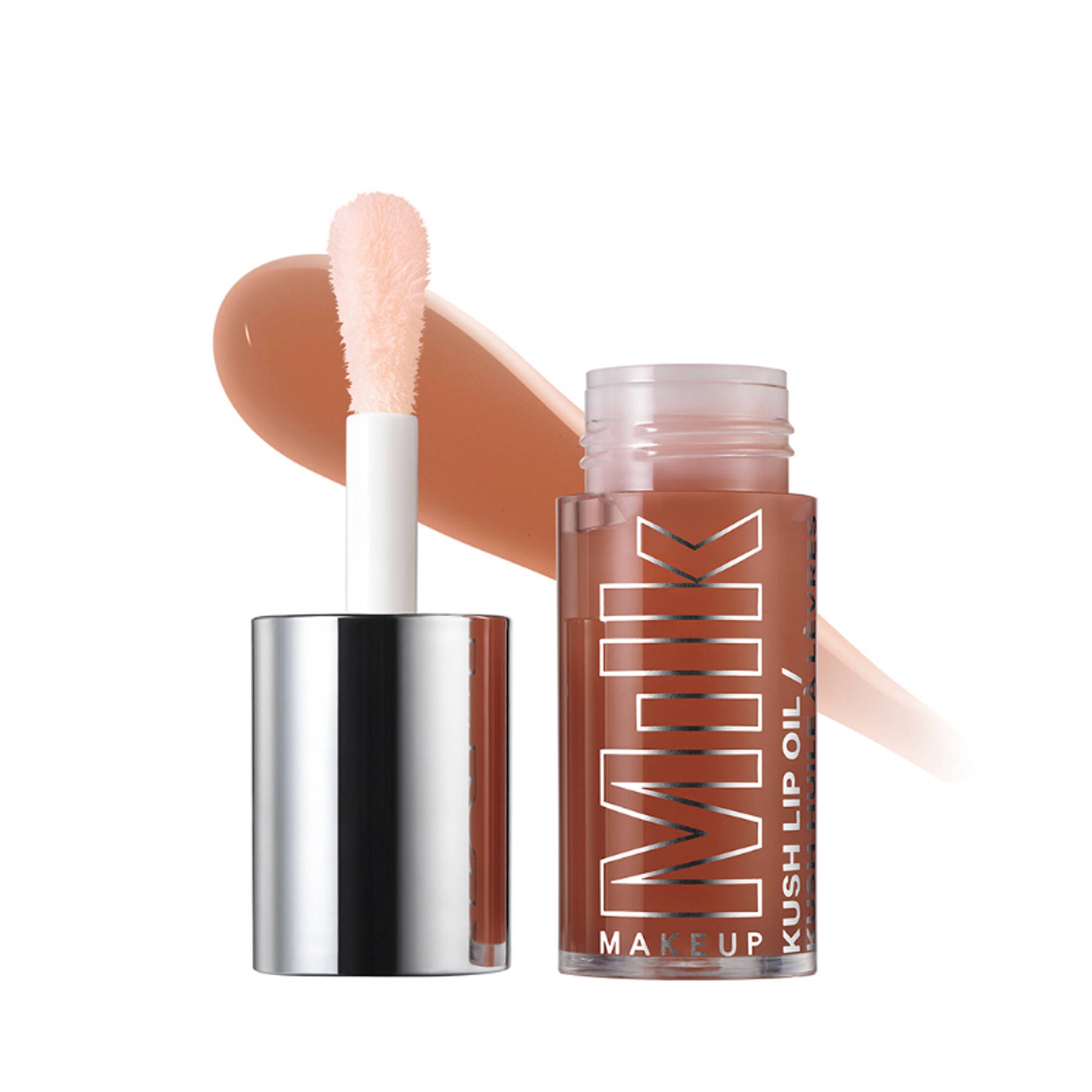 MILK MAKEUP Kush Lip Oil Gloss - Chocolate Cake