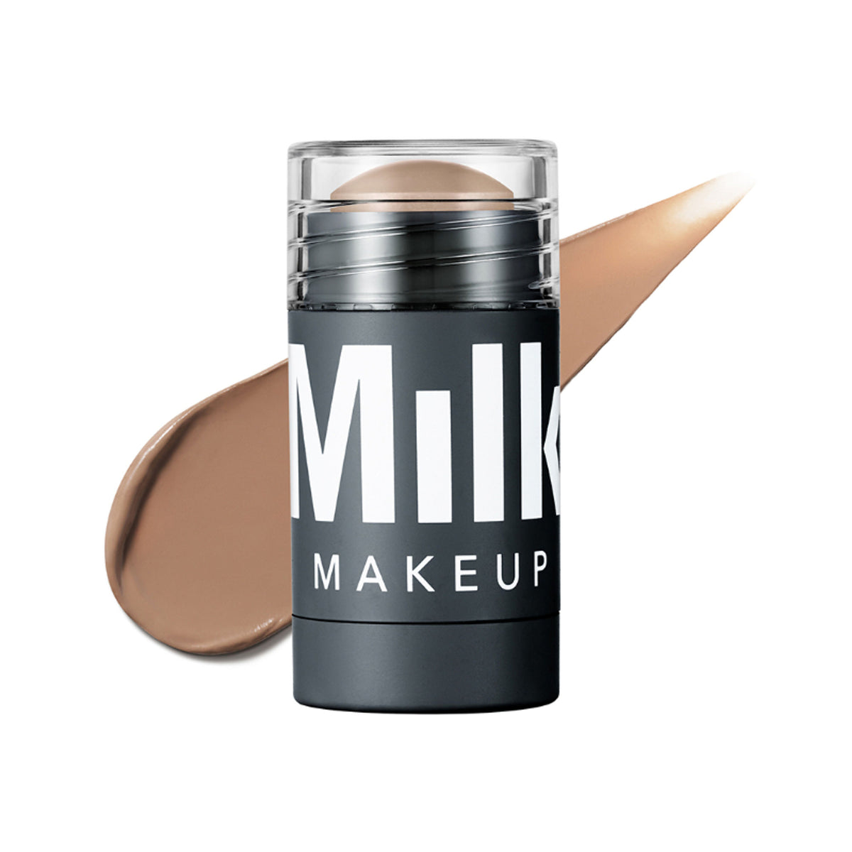 MILK MAKEUP Sculpt Stick in Smolder, a creamy contour stick with warm brown shade, shown in a close-up image.