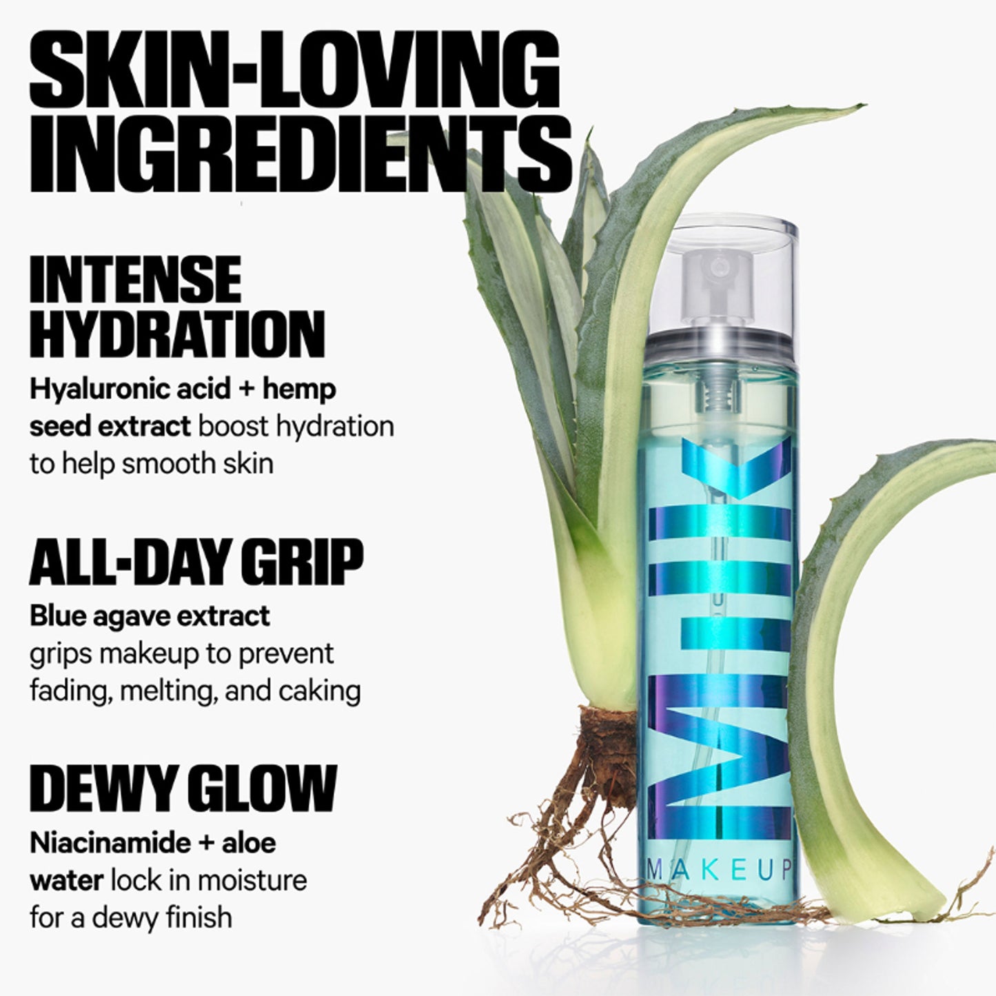 MILK MAKEUP Hydro Grip Set + Refresh Spray