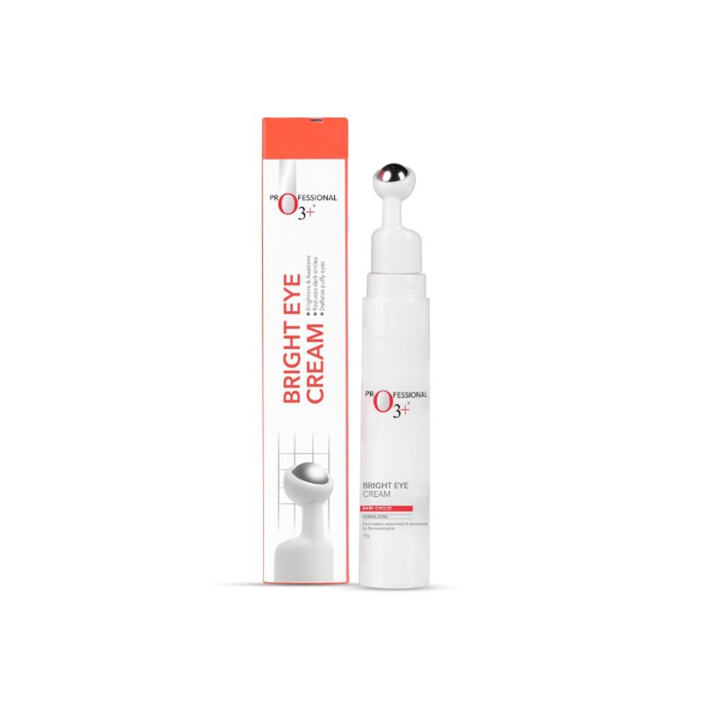 O3+ Bright Under Eye Cream With Hyaluronic Acid
