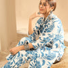 Dhiyona IE Women Floral Printed Regular Kurta with Trousers