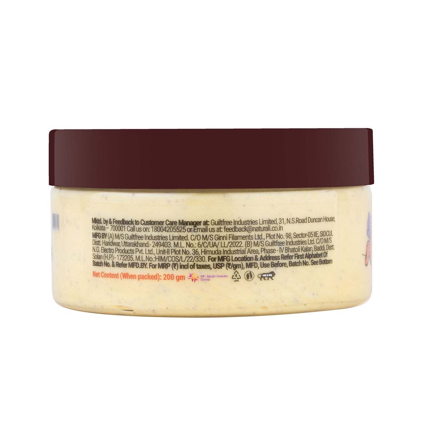 Naturali Ubtan Brightening Body Scrub