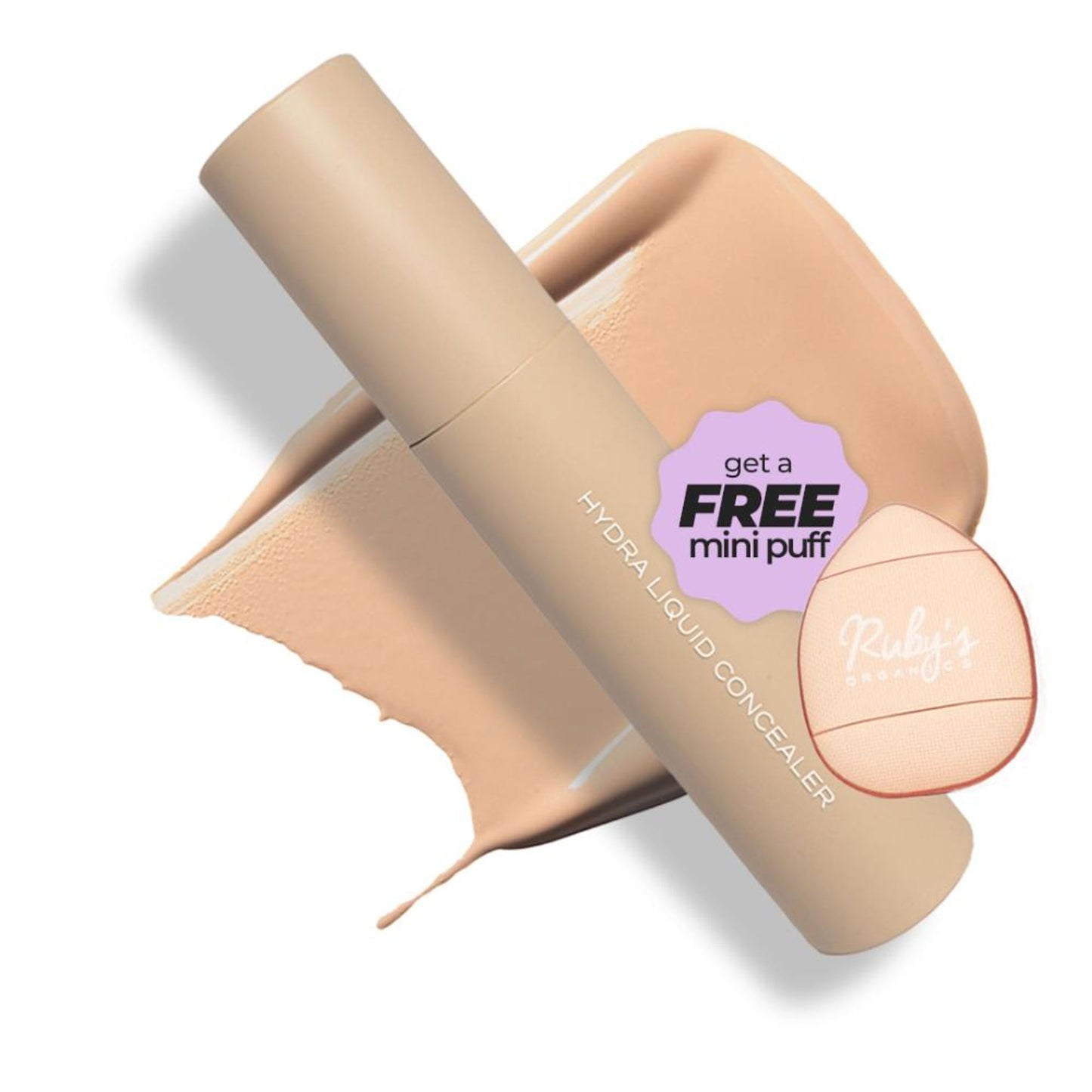Ruby's Organics Hydra Concealer With Free Mini Puff - Hc 3.5