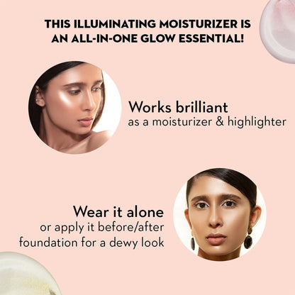SUGAR Bling Leader Illuminating Moisturizer with Kojic Acid, Strobe Cream - 01 Gold Diggin' - Warm Gold with a Pearl Finish