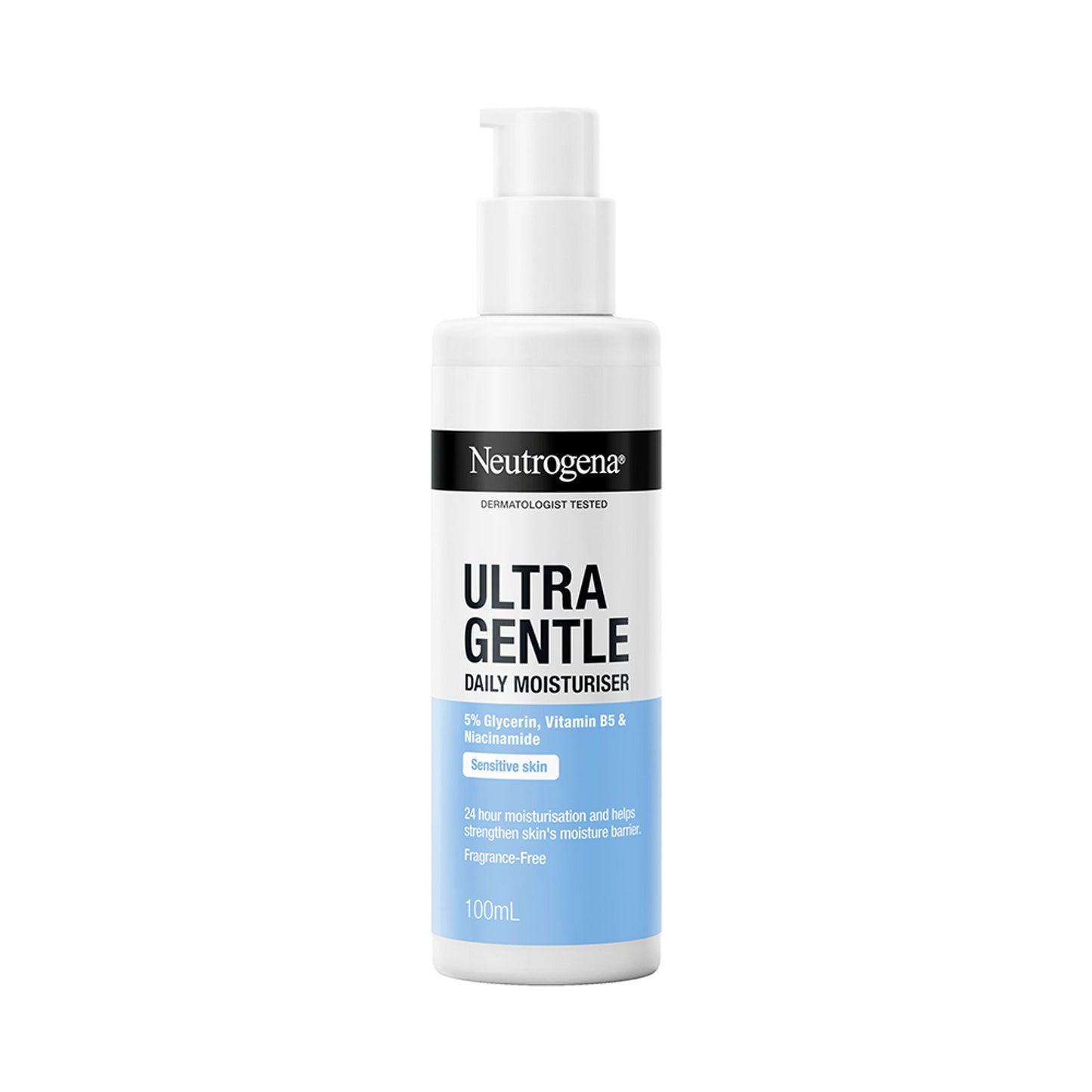 Neutrogena Ultra Gentle Daily Face Moisturizer With Glycerin, Niacinamide & Vitamin B5