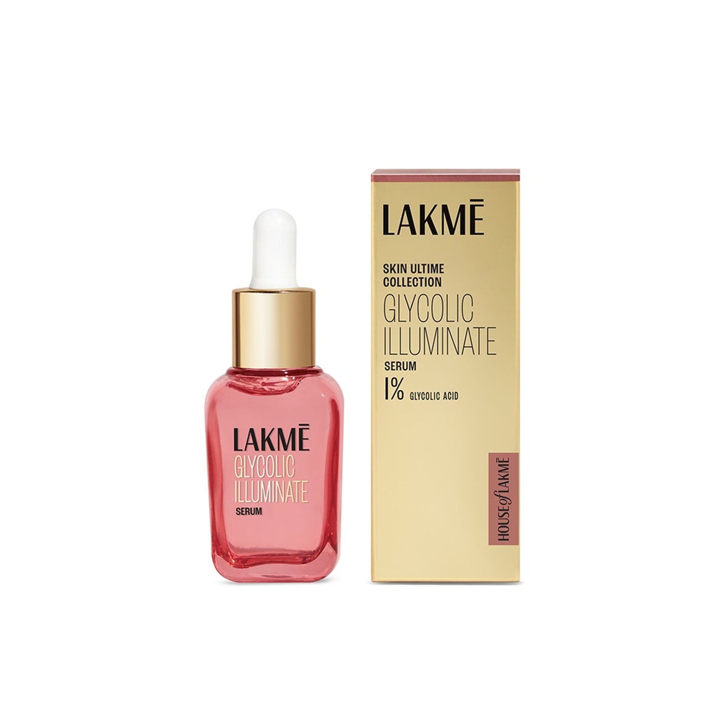 Lakme Glycolic Illuminate Serum With 1% Glycolic Acid Reduces Dullness & Improves Texture