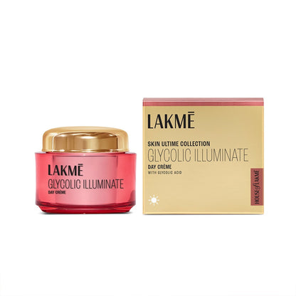 Lakme Glycolic Illuminate Day Cream With Glycolic Acid For Radiant & Even Tone Skin
