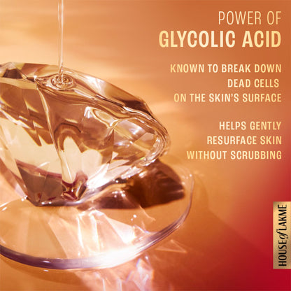Lakme Glycolic Illuminate Night Cream With Glycolic Acid & 1% Niacinamide For Skin Barrier Repair