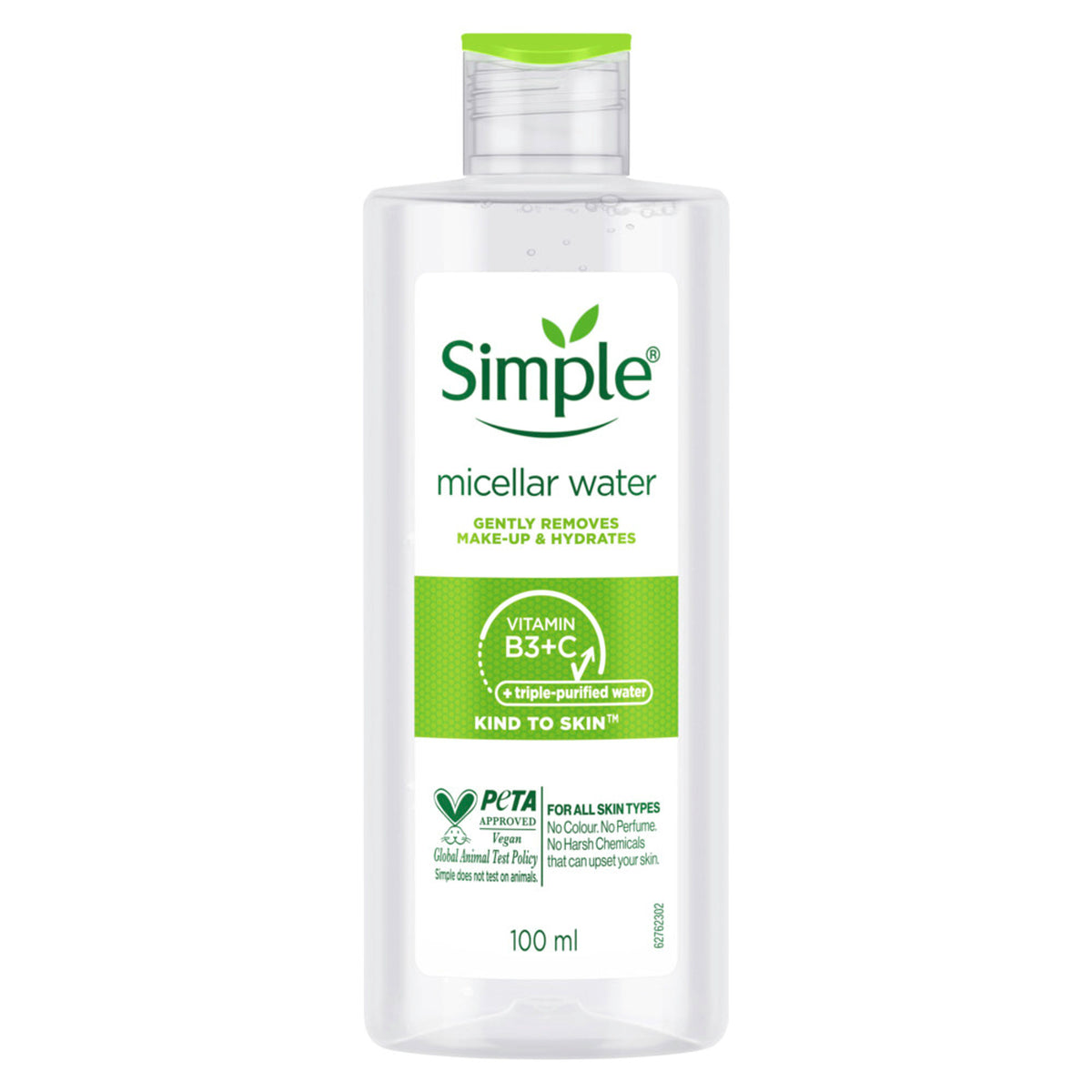 Simple Kind To Skin Micellar Water For Makeup Remover