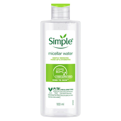 Simple Kind To Skin Micellar Water For Makeup Remover
