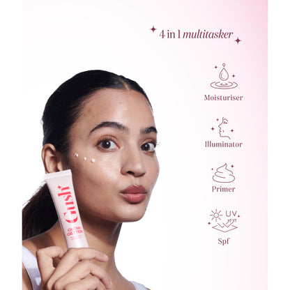 Gush Beauty 3 In 1 Illuminating Moisturizer + Primer + Strobe Cream