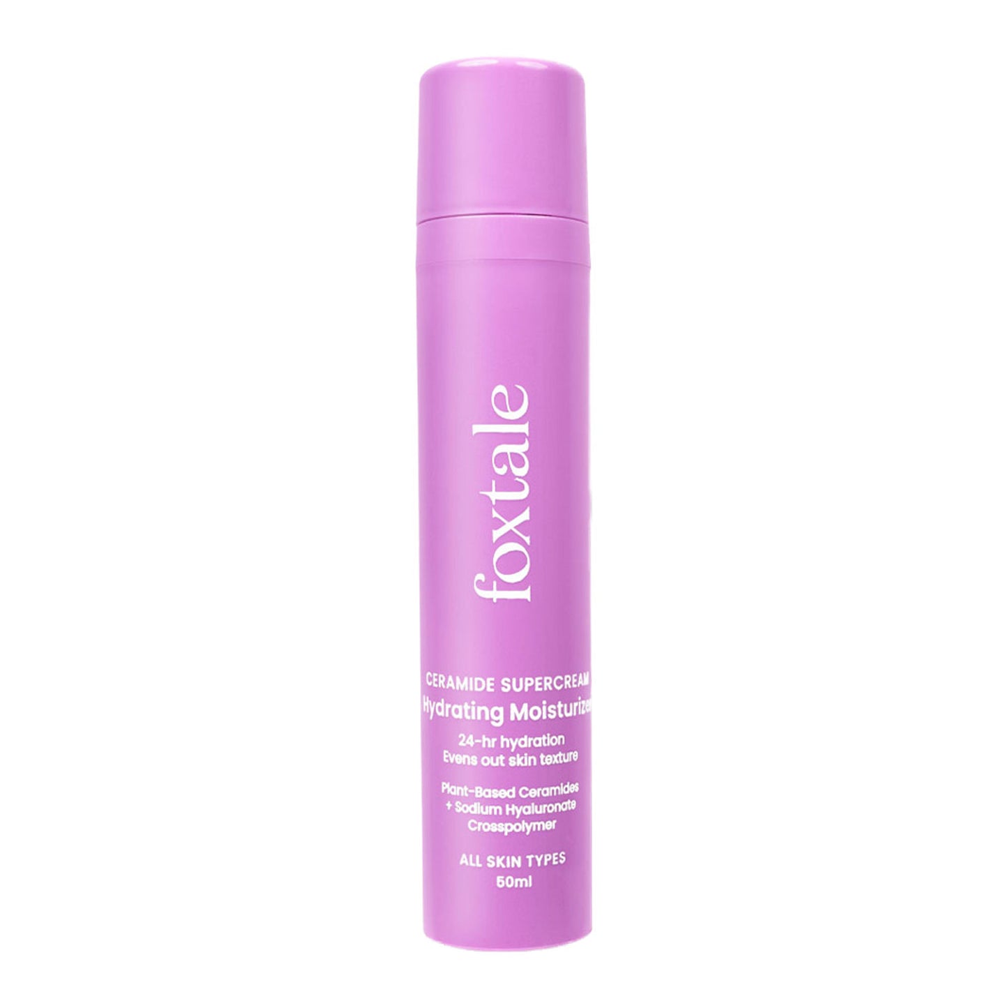 Foxtale Ceramide Supercream Hydrating Moisturizer for Skin Barrier Repair & Uneven Texture