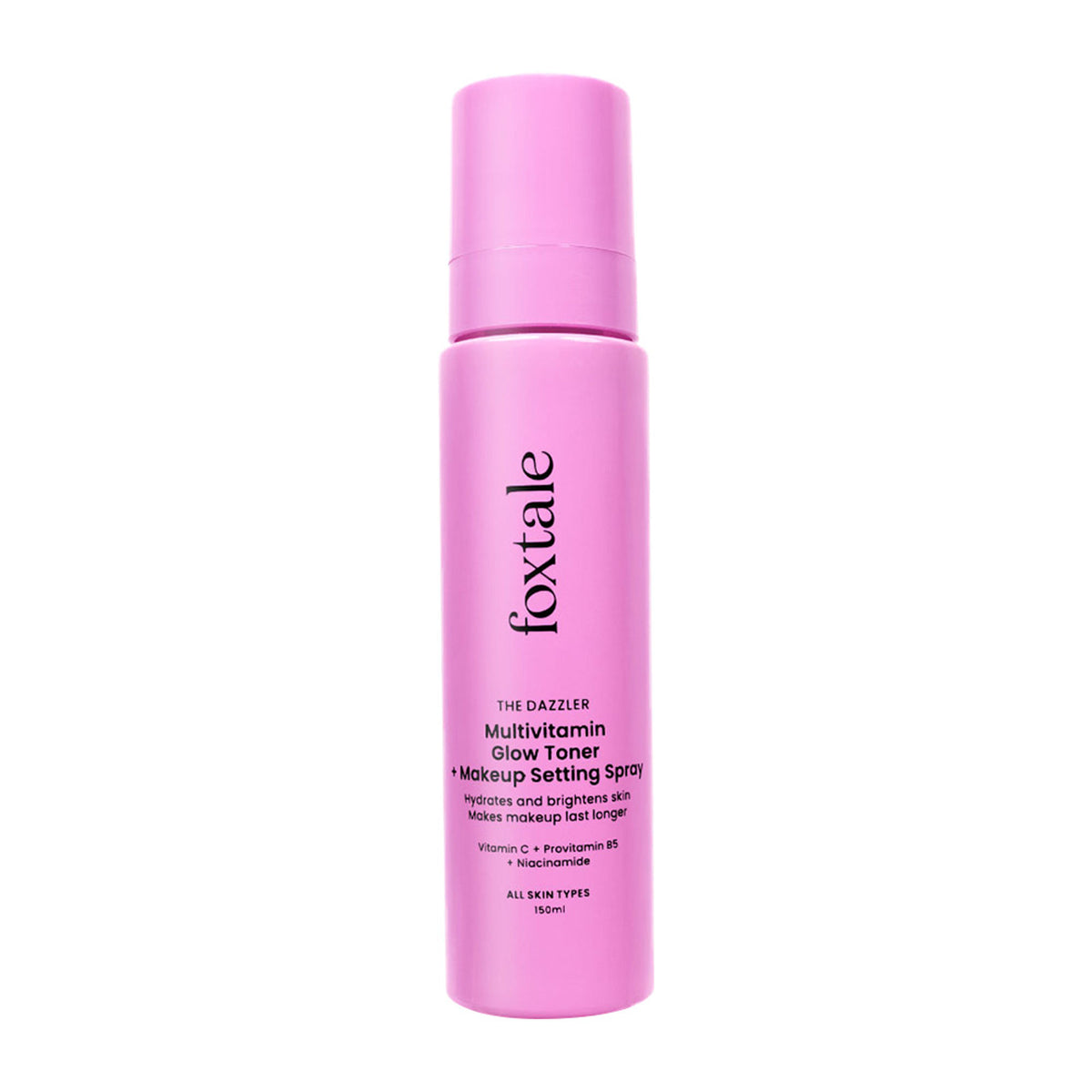Foxtale Multivitamin Glow Toner + Setting Spray Vitamin C & Niacinamide