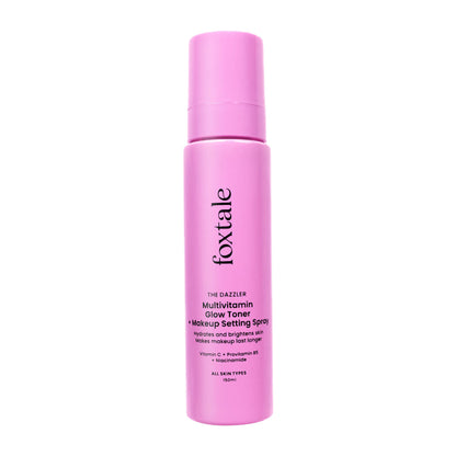 Foxtale Multivitamin Glow Toner + Setting Spray Vitamin C & Niacinamide