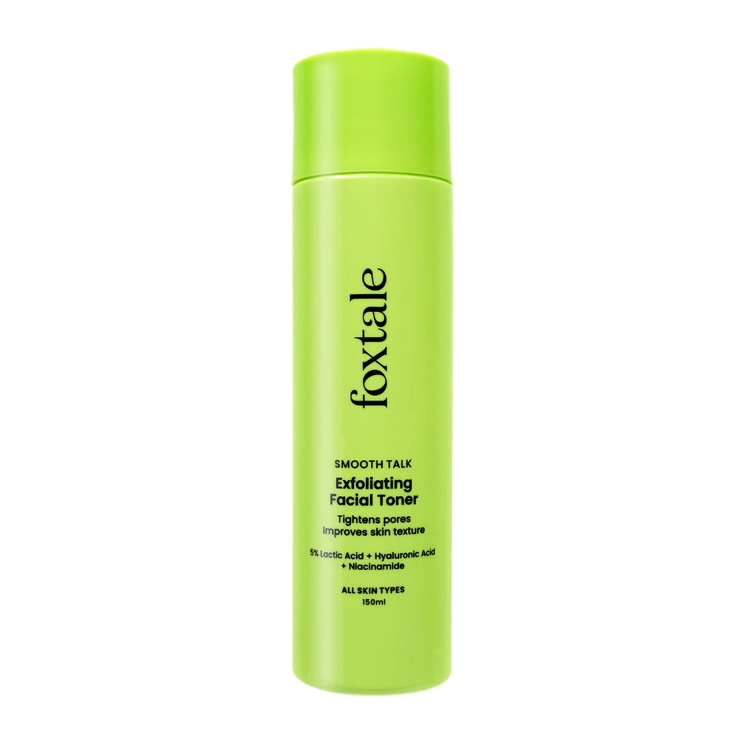 Foxtale Exfoliating Toner with 5% Latic Acid & Niacinamide for Brighter Skin & Tighter Pores