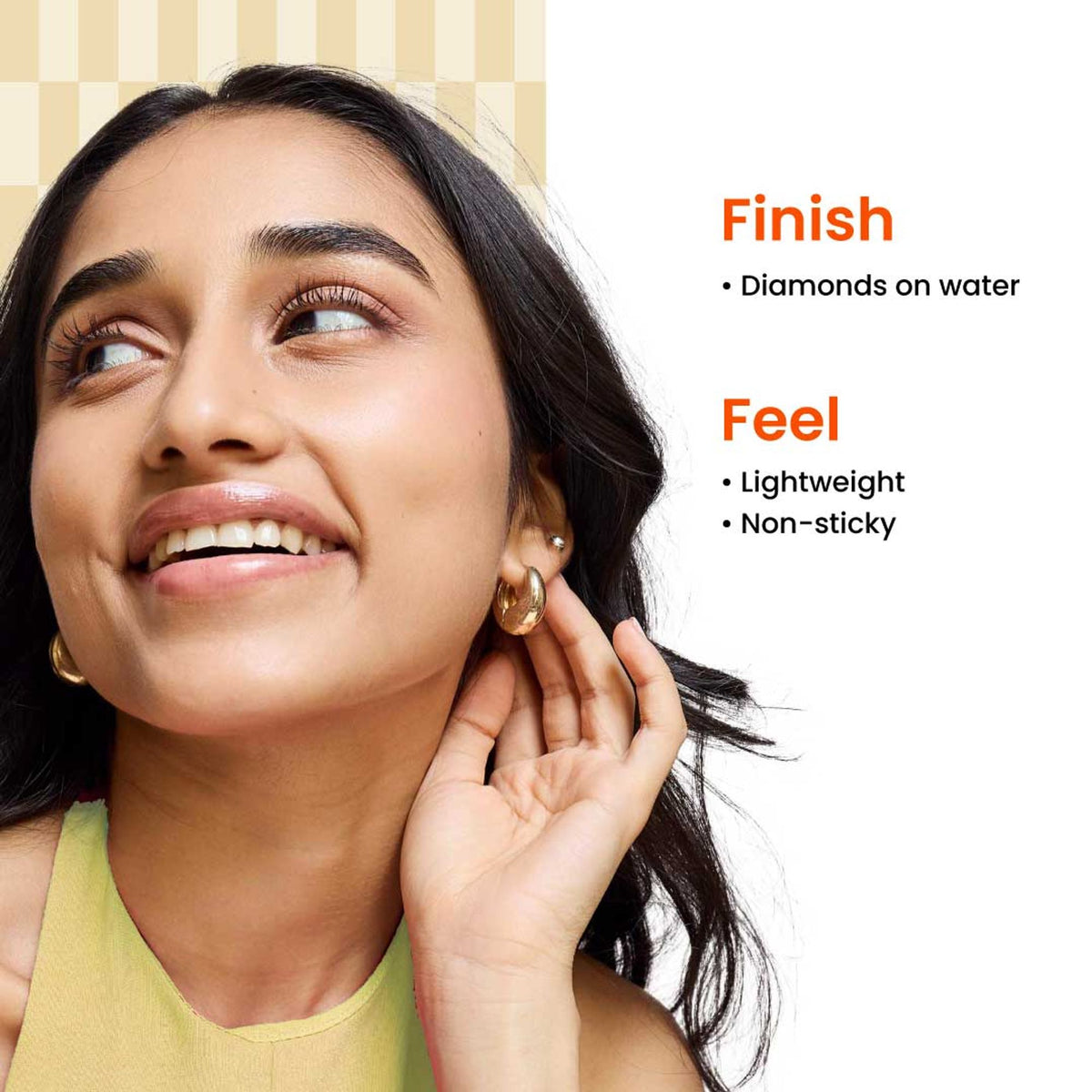 Foxtale Brightening Lip Balm with Peptides, Vitamin C & Hyaluronic Acid for Dry Lips & Pigmentation - Clear Glaze