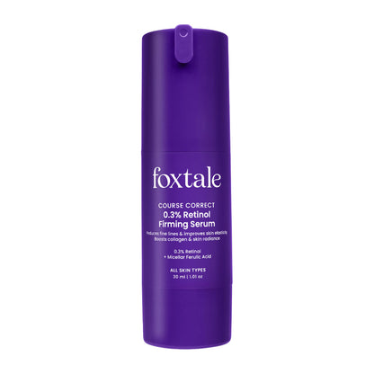 Foxtale Course Correct 0.3% Retinol Firming Serum
