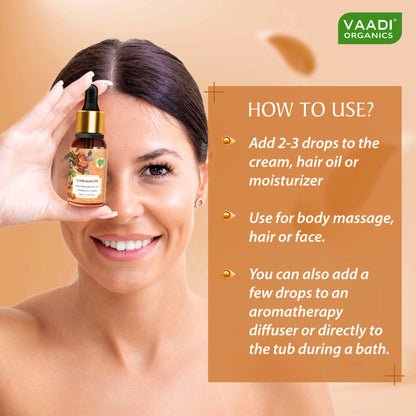 Vaadi Herbals Cinnamon 100% Pure Essential Oil Therapeutic Grade