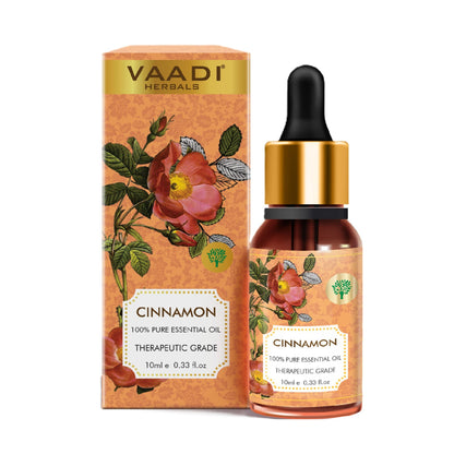 Vaadi Herbals Cinnamon 100% Pure Essential Oil Therapeutic Grade