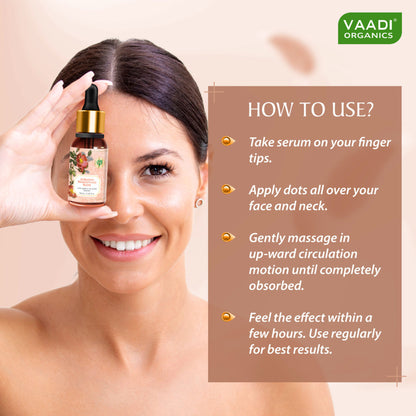 Vaadi Herbals Suramya Beautifying Elixr With Saffron Gold Leaves