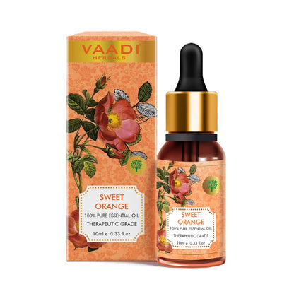 Vaadi Herbals Sweet Orange 100% Pure Essential Oil Therapeutic Grade