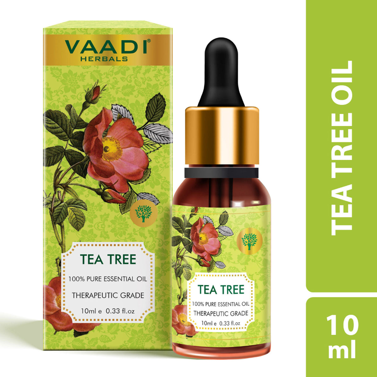 Vaadi Herbals Tea Tree 100% Pure Essential Oil Therapeutic Grade