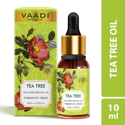 Vaadi Herbals Tea Tree 100% Pure Essential Oil Therapeutic Grade