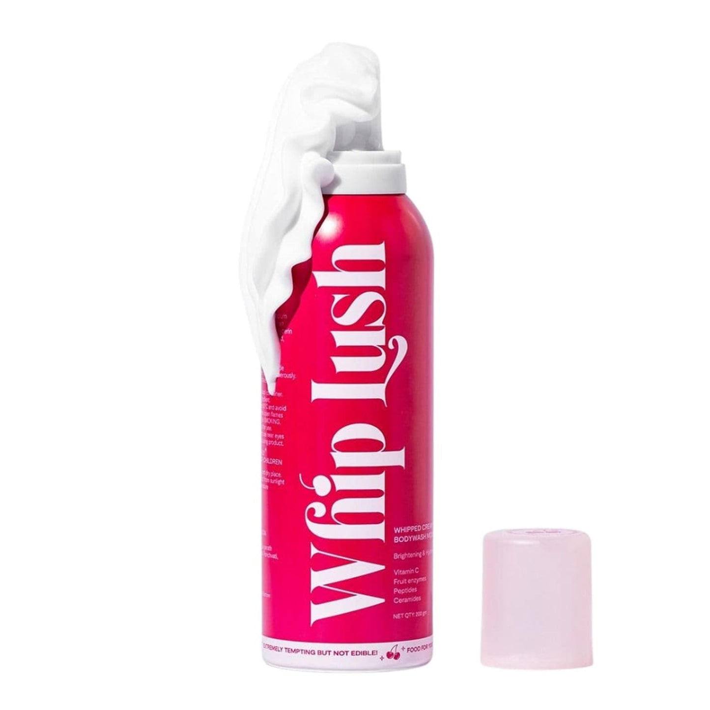Gush Beauty Whip Lush, Lux Whipped Cream Body Wash & Shaving Cream, Cherry Scent