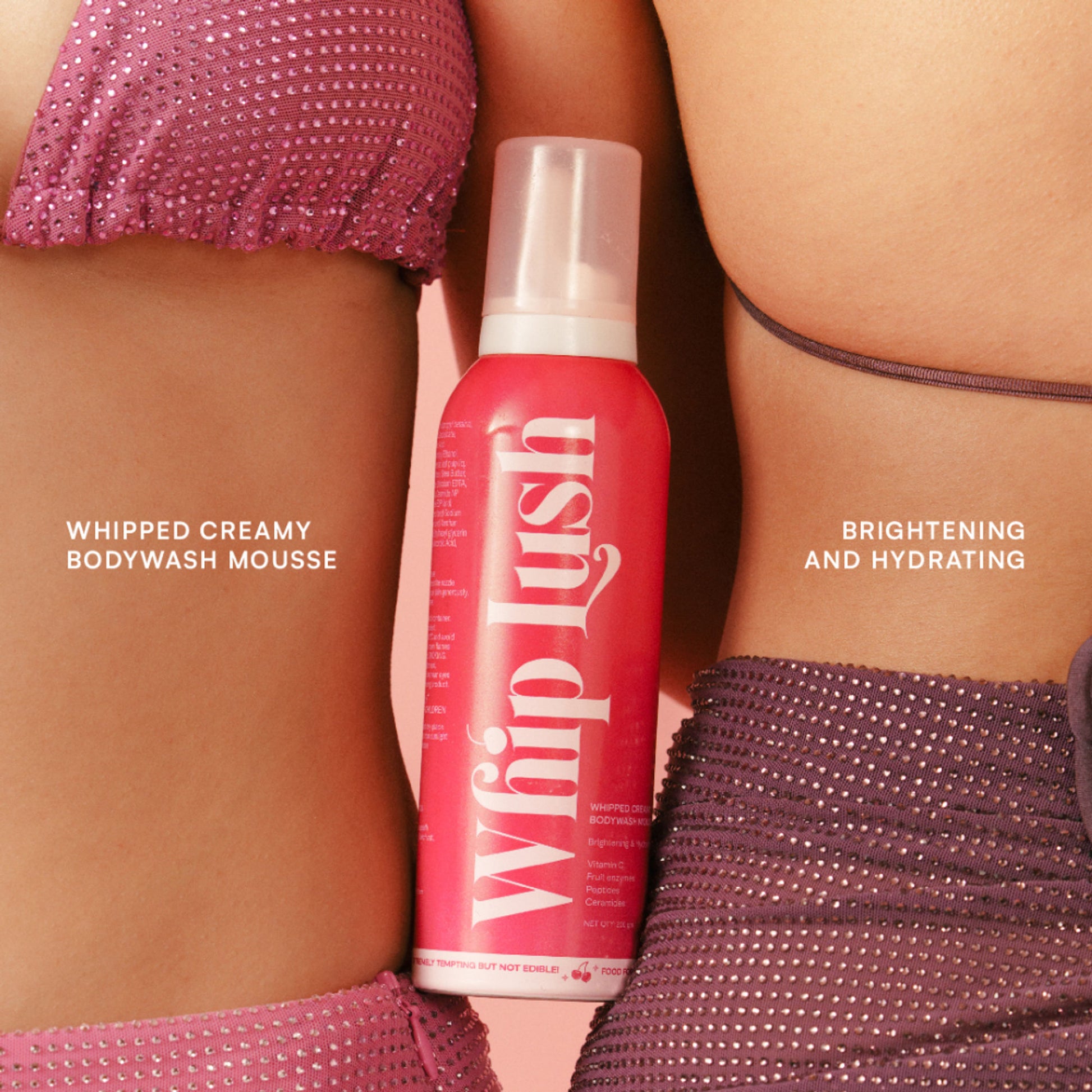 Gush Beauty Whip Lush, Lux Whipped Cream Body Wash & Shaving Cream, Cherry Scent