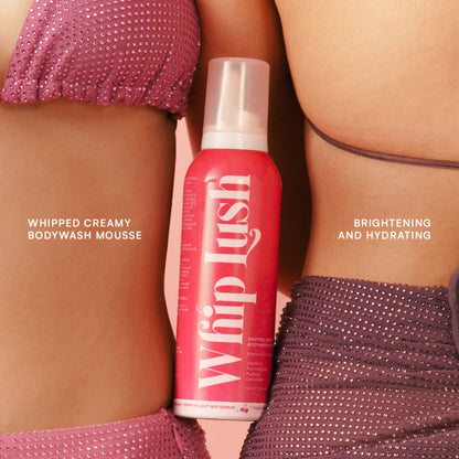 Gush Beauty Whip Lush, Lux Whipped Cream Body Wash & Shaving Cream, Cherry Scent
