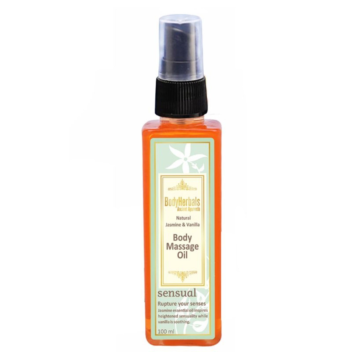 BodyHerbals Natural Jasmine Vanilla Body Massag Oil