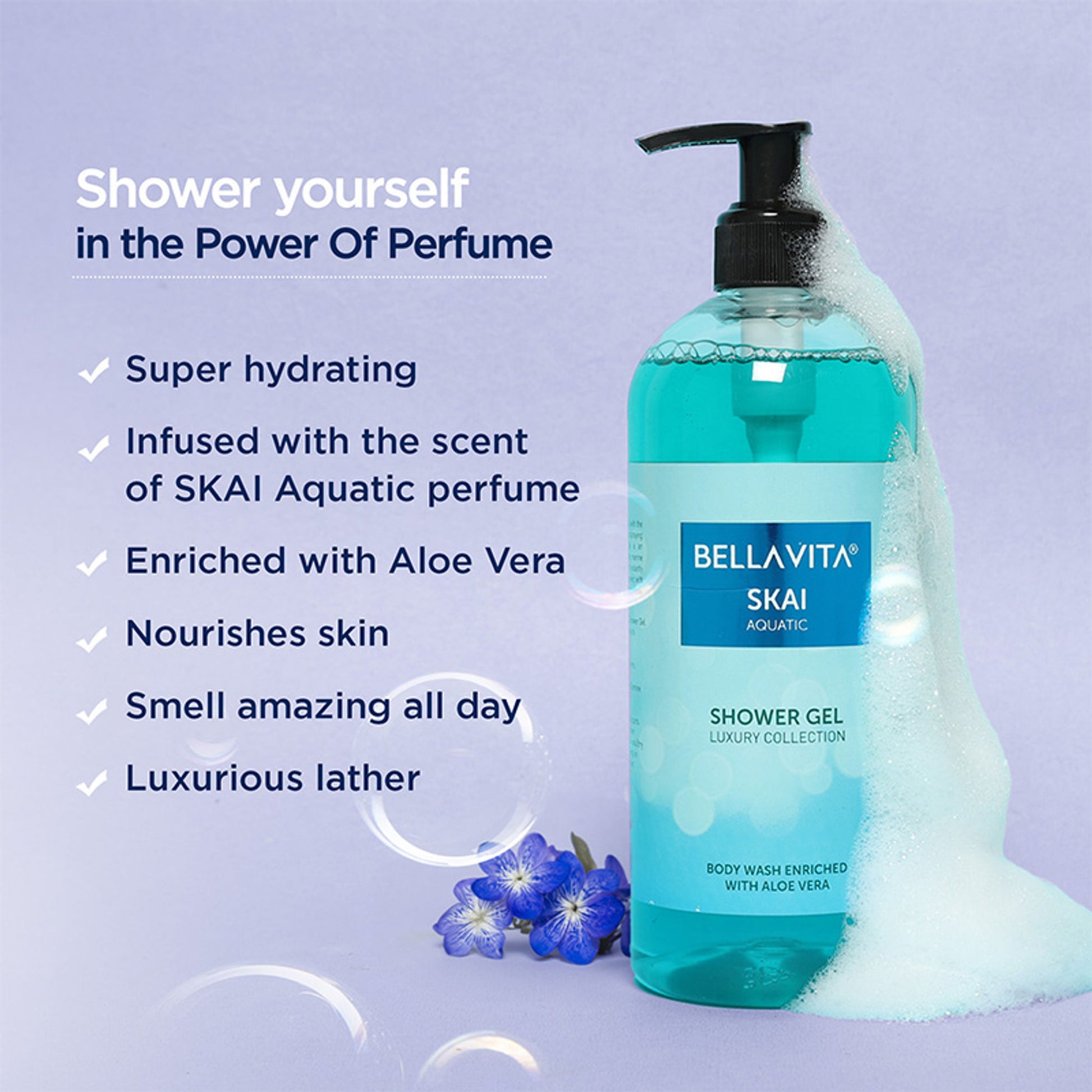 Bella Vita Skai Aquatic Shower Gel
