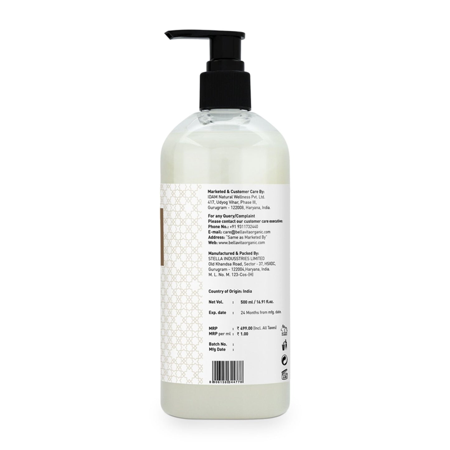 Bella Vita Oud White Shower Gel
