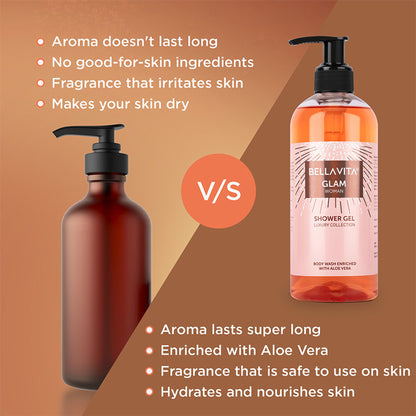 Bella Vita Glam Woman Shower Gel