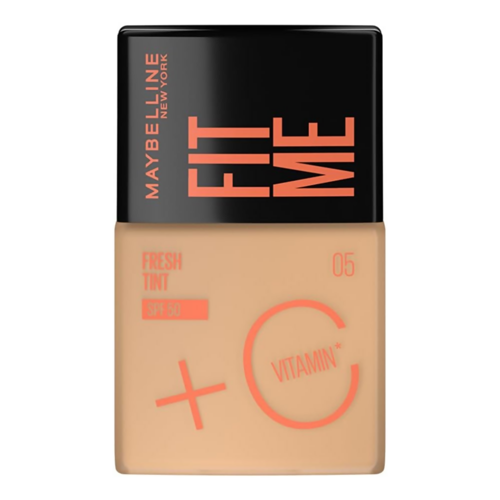 Maybelline New York Fit Me Fit Me Fresh Tint With SPF 50 & Vitamin C Foundation - Shade 05 - Indyancart