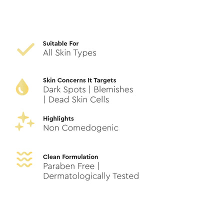 VLCC Clinic Skin Clarifying De-Tan Face Wash With Glycolic Acid (AHA), Vitamin C & Glycerine