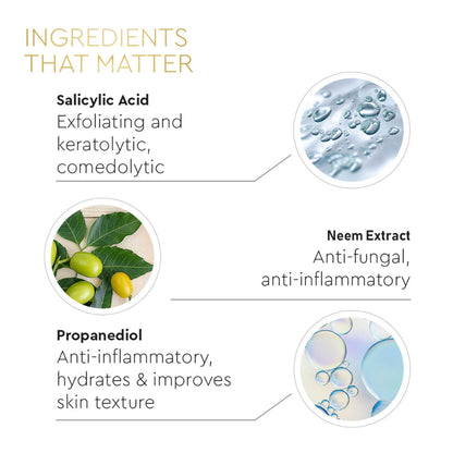VLCC Clinic Anti Acne Face Wash With Salicylic Acid & Neem, Helps Reduce Spots & Checks Oil On Skin