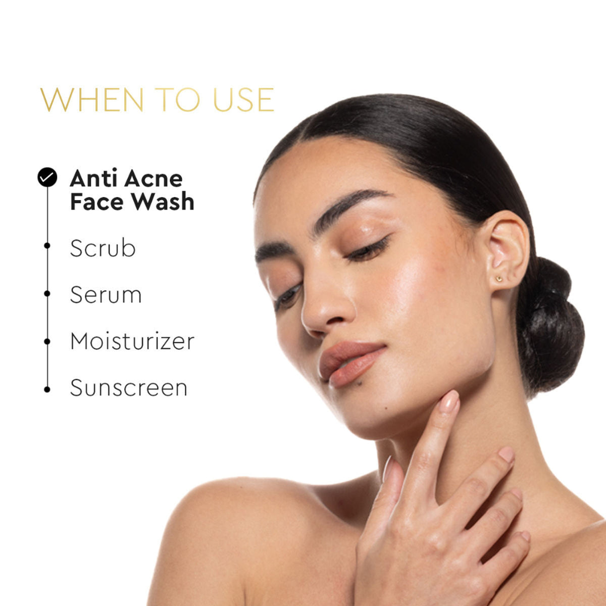VLCC Clinic Anti Acne Face Wash With Salicylic Acid & Neem, Helps Reduce Spots & Checks Oil On Skin