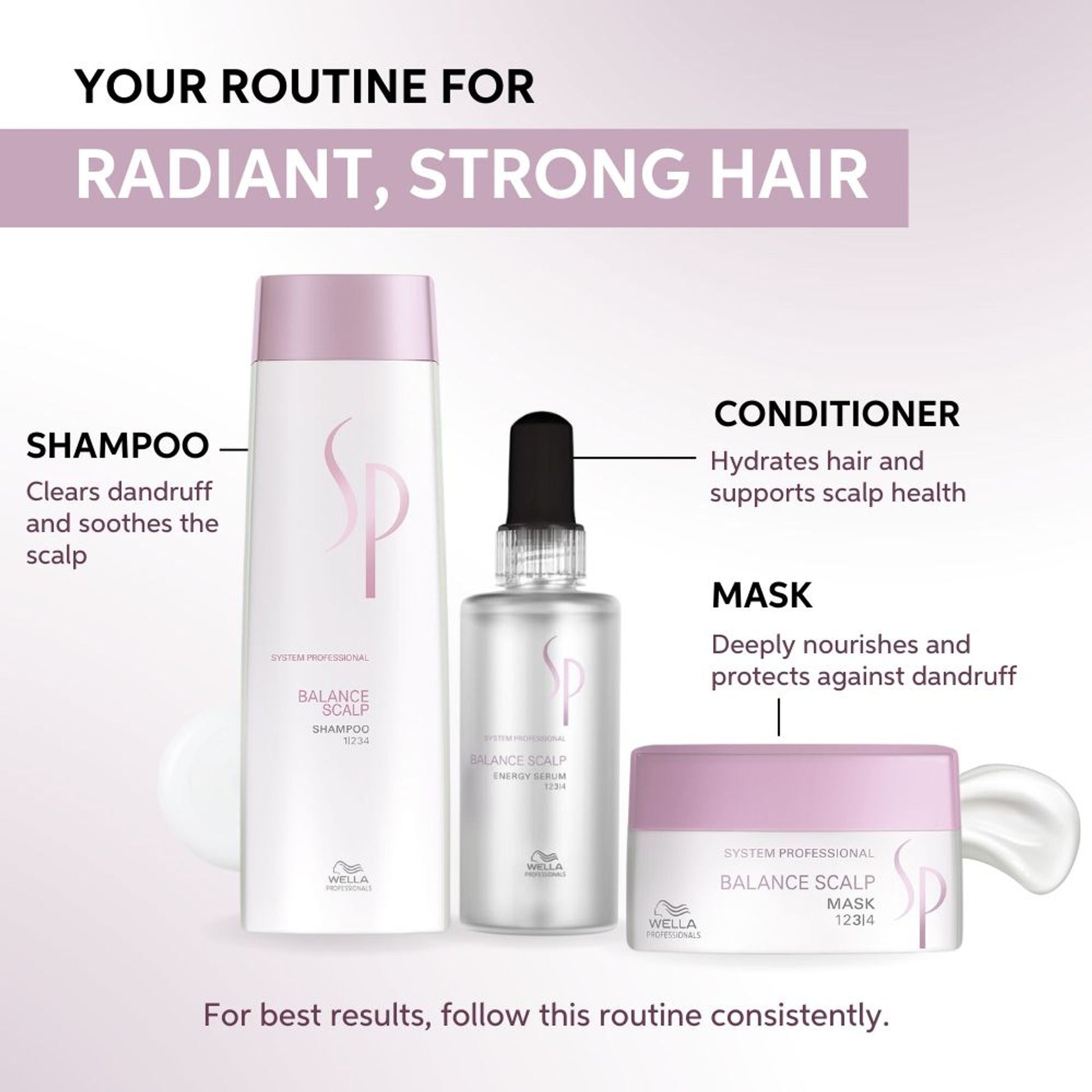 System Professional Balance Scalp Anti-Dandruff Shampoo For Delicate Scalps