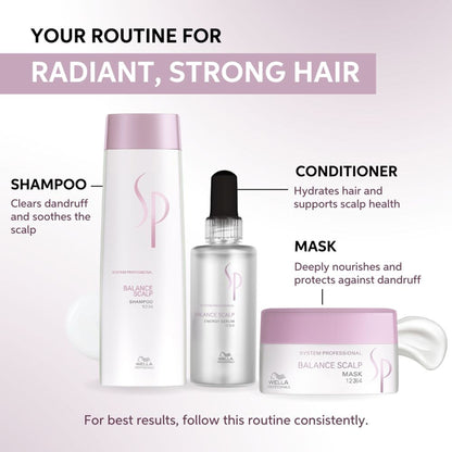 System Professional Balance Scalp Anti-Dandruff Shampoo For Delicate Scalps