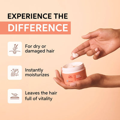 Wella Professionals Invigo Nutri Enrich Hair Mask For Dry, Frizzy & Damaged Hair